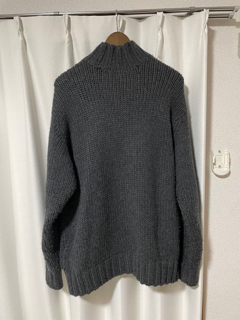トップス Auralee super fine wool airy knit v neck