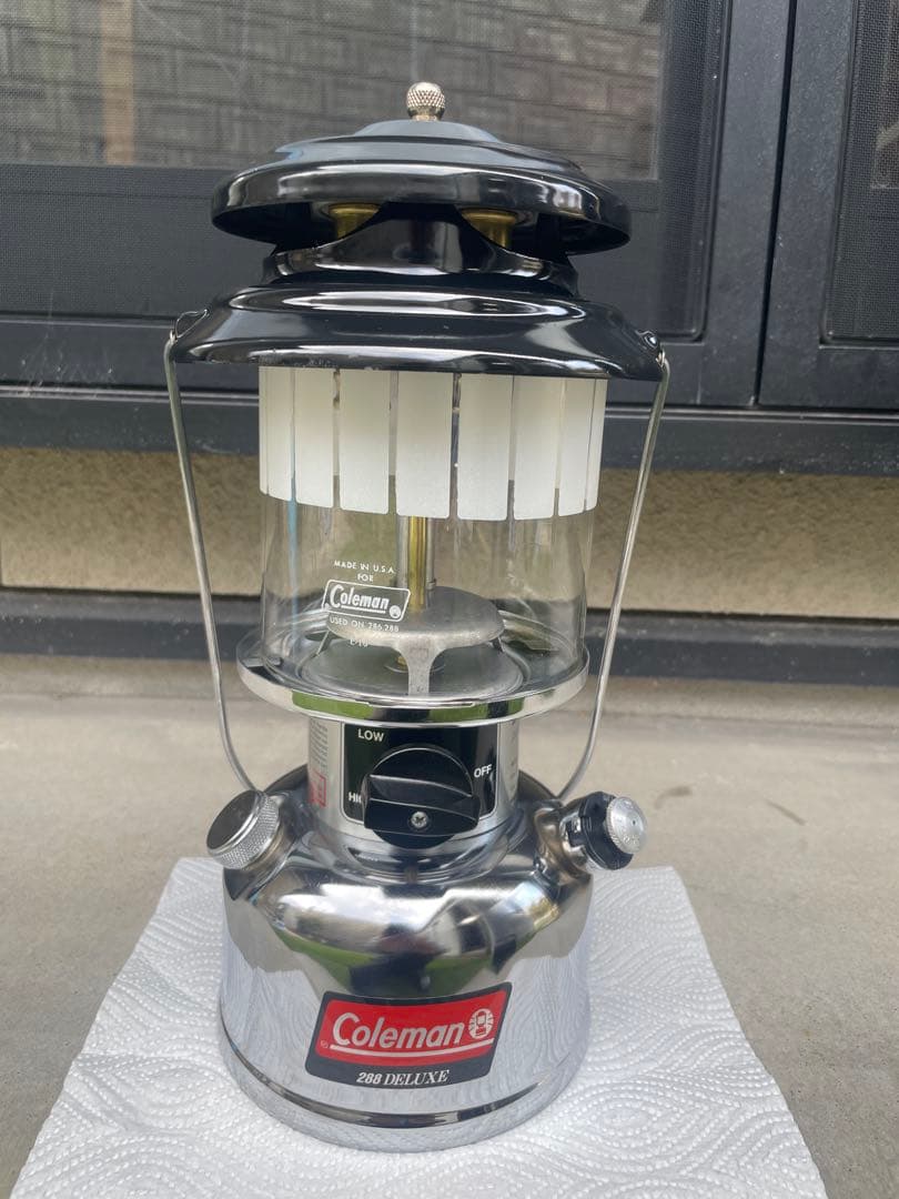 コールマン 288 DELUXE Coleman ガソリンランタン ツーマントル