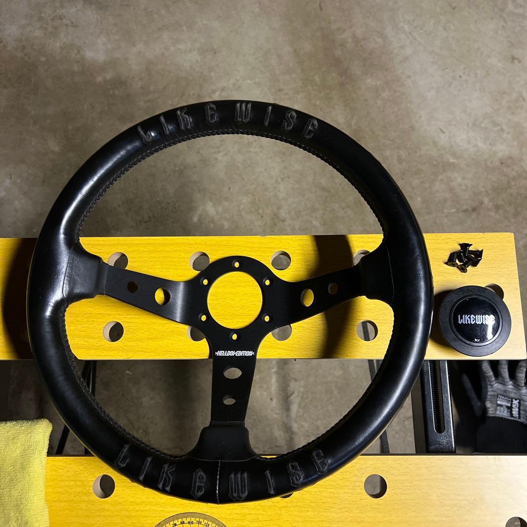 LIKEWISE ステアリングホイール HELLBOIエディション ライクワイズ