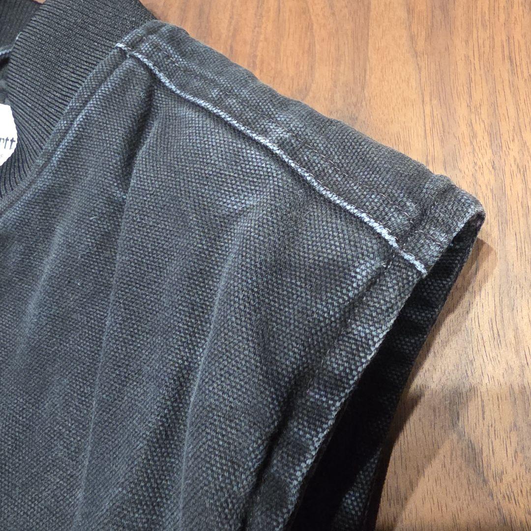 わ*び様 Carhartt カーハート ブラック ベスト M WIP ダック地