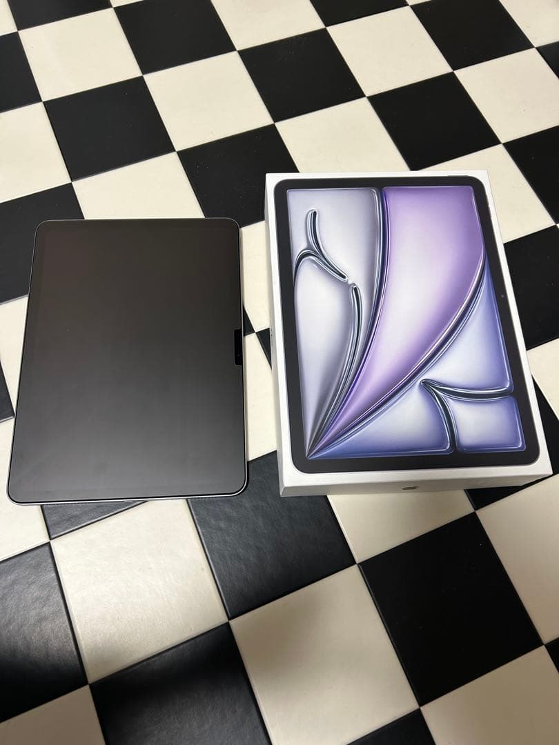 【極美品】【ほぼ未使用】Apple iPad Air M2 スペースグレー