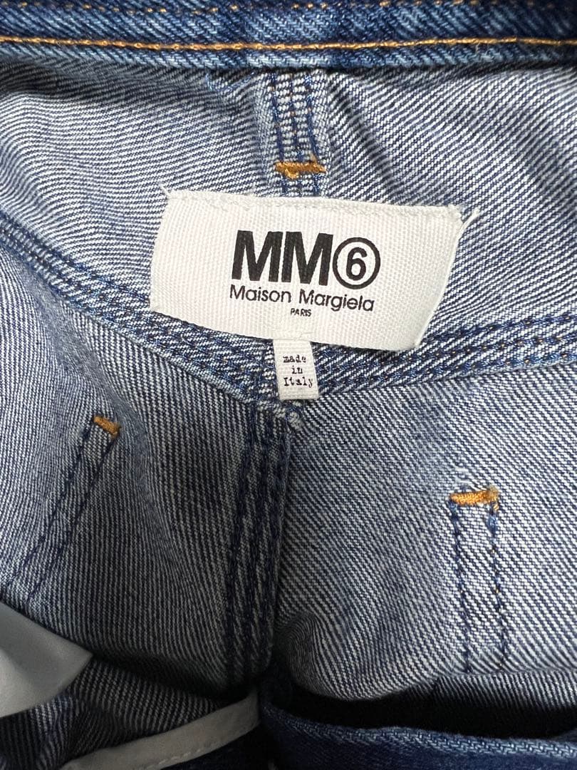 MM6 デニム　ペインターパンツ