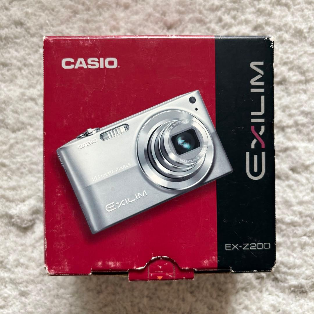 美品【動作確認済】CASIO カシオ EXILIM EX-Z200 レトロカメラ