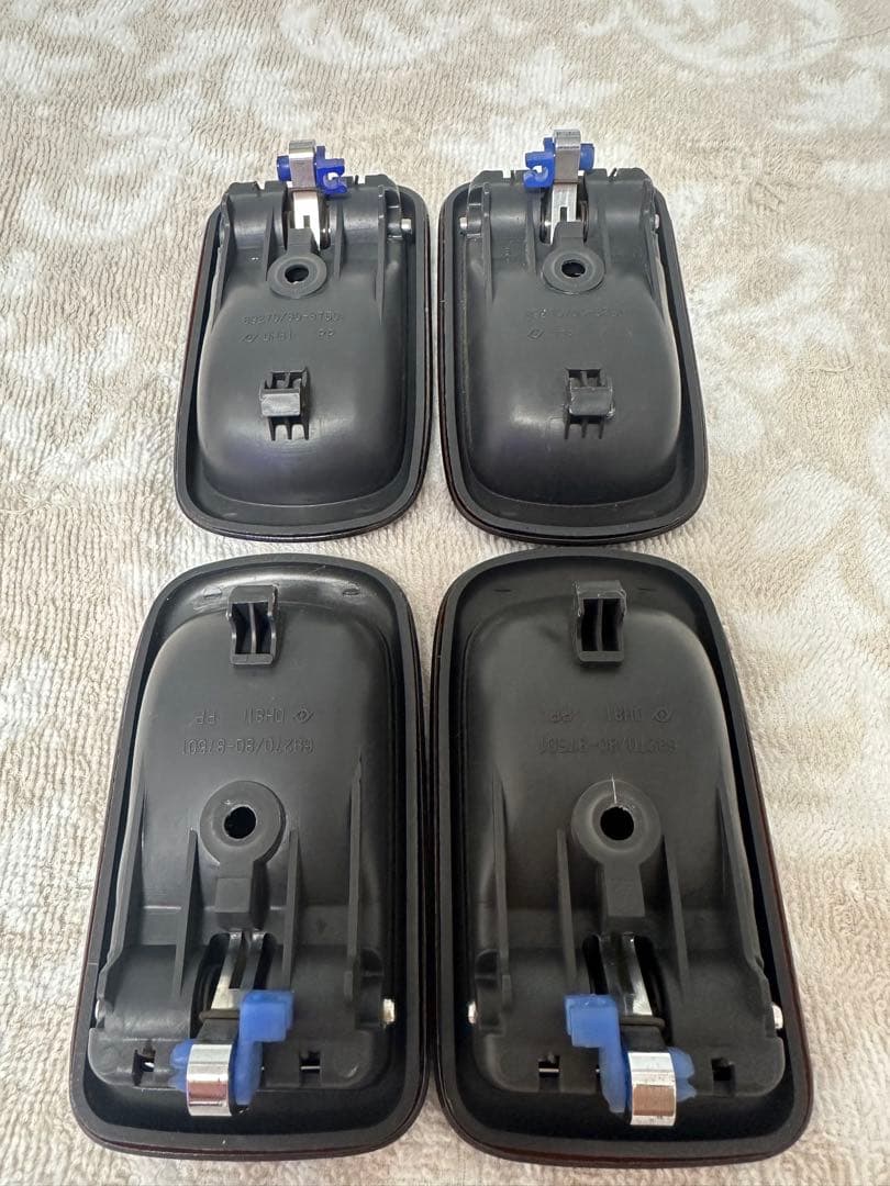 ミラジーノ L700S インナーハンドル　ウッド　木目　4つセット