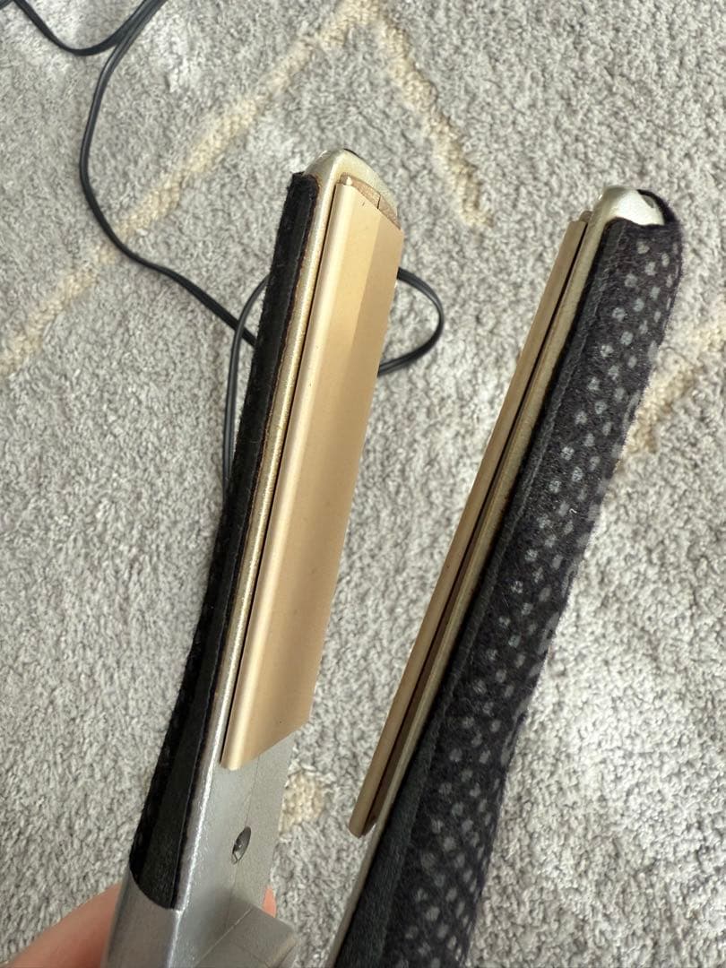 Forme arts ストレートヘアアイロン シルバー/ブラック通電確認済み