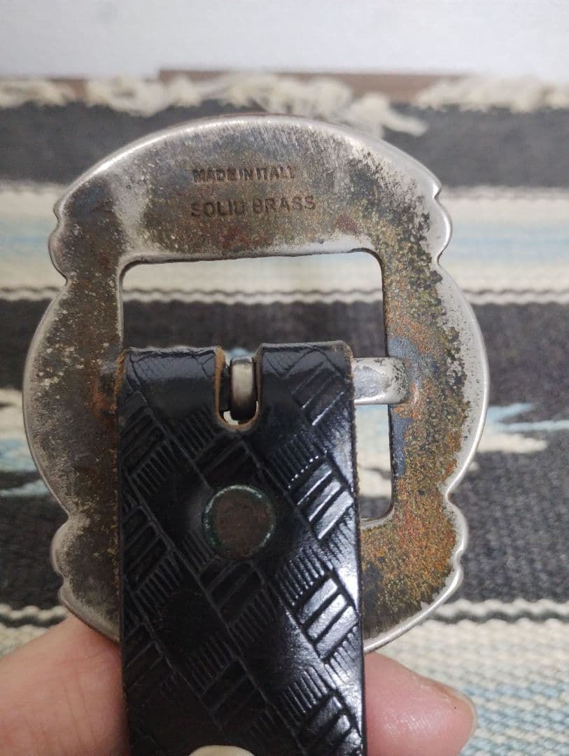 RRL ヴィンテージ　スタッズ　ベルト　ナバホ　ラルフローレン