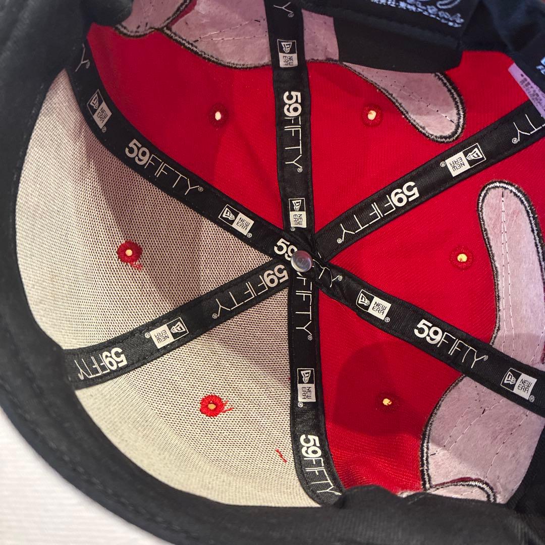 【値下げ】アラレちゃん×ニューエラ　キャップ　7 55.8cm