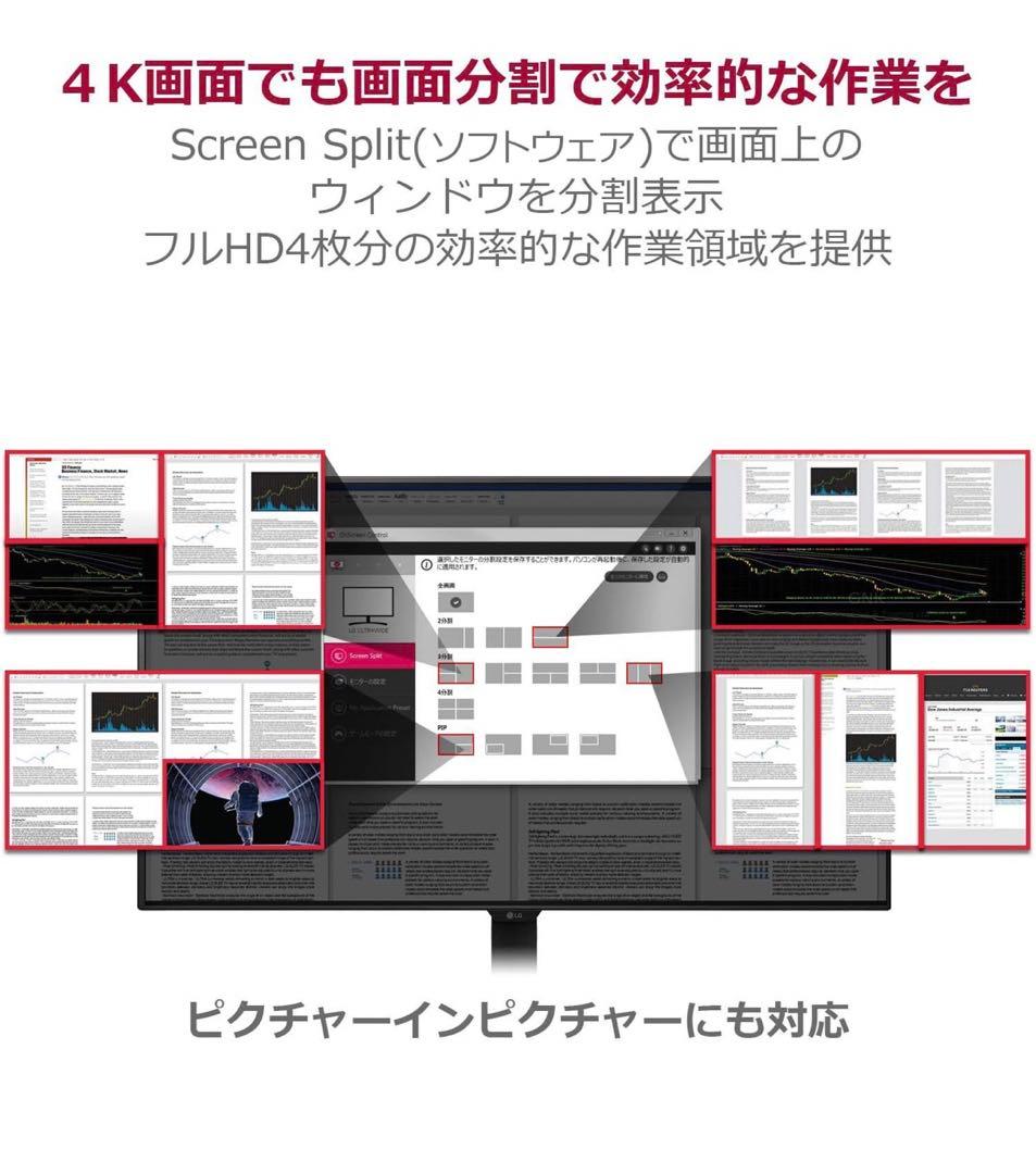 LG 大型42.5インチ 4K IPSモニター 43UD79-B