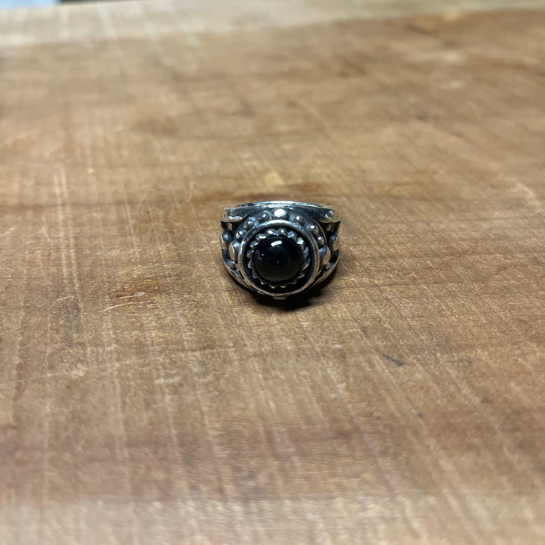 【貴重 名作】CELT&COBRA ケルトアンドコブラ オニキス リング約15号