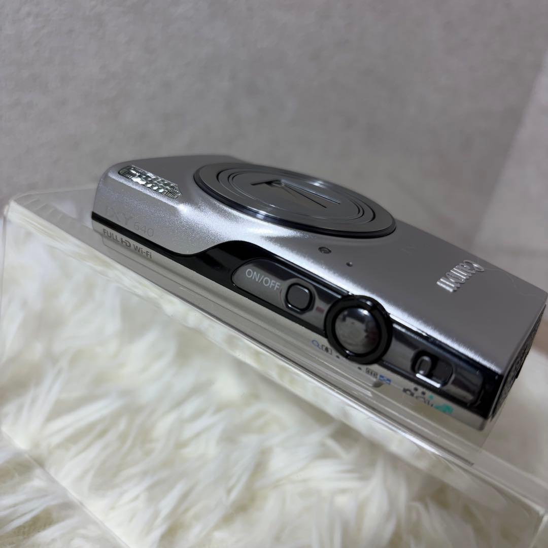 【極美品】Canon IXY 640 シルバー コンデジ 動作確認済