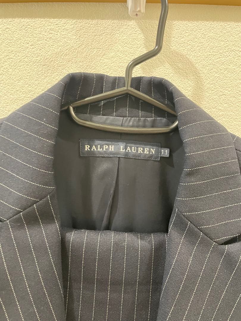 Ralph Lauren ネイビー ストライプ ジャケット サイズ11