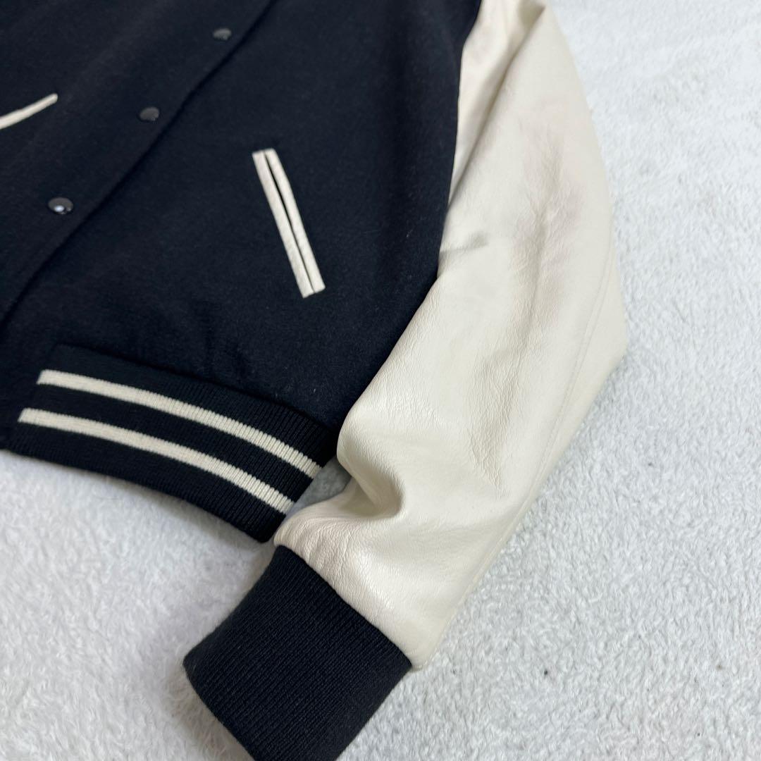 Spick&Span スピックスパン スタジャン 36サイズ ブラック 袖レザー