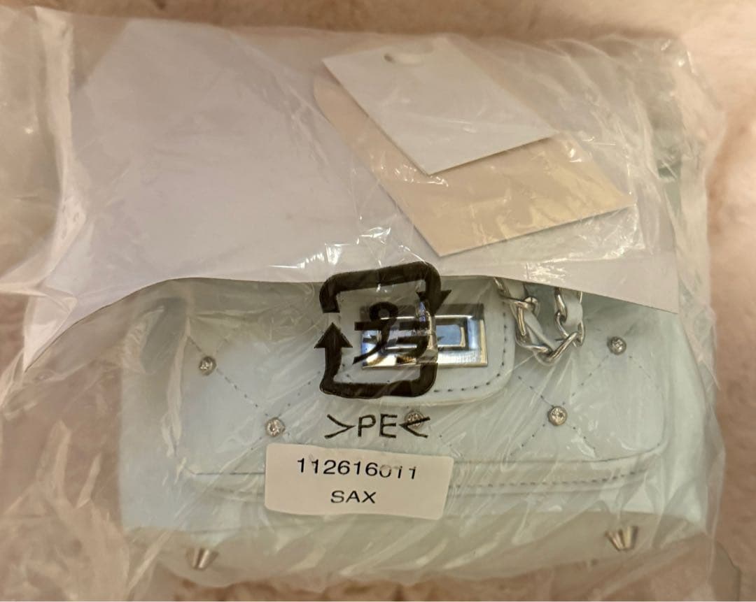 Darich☆キルティングビジューミニリュックSAX