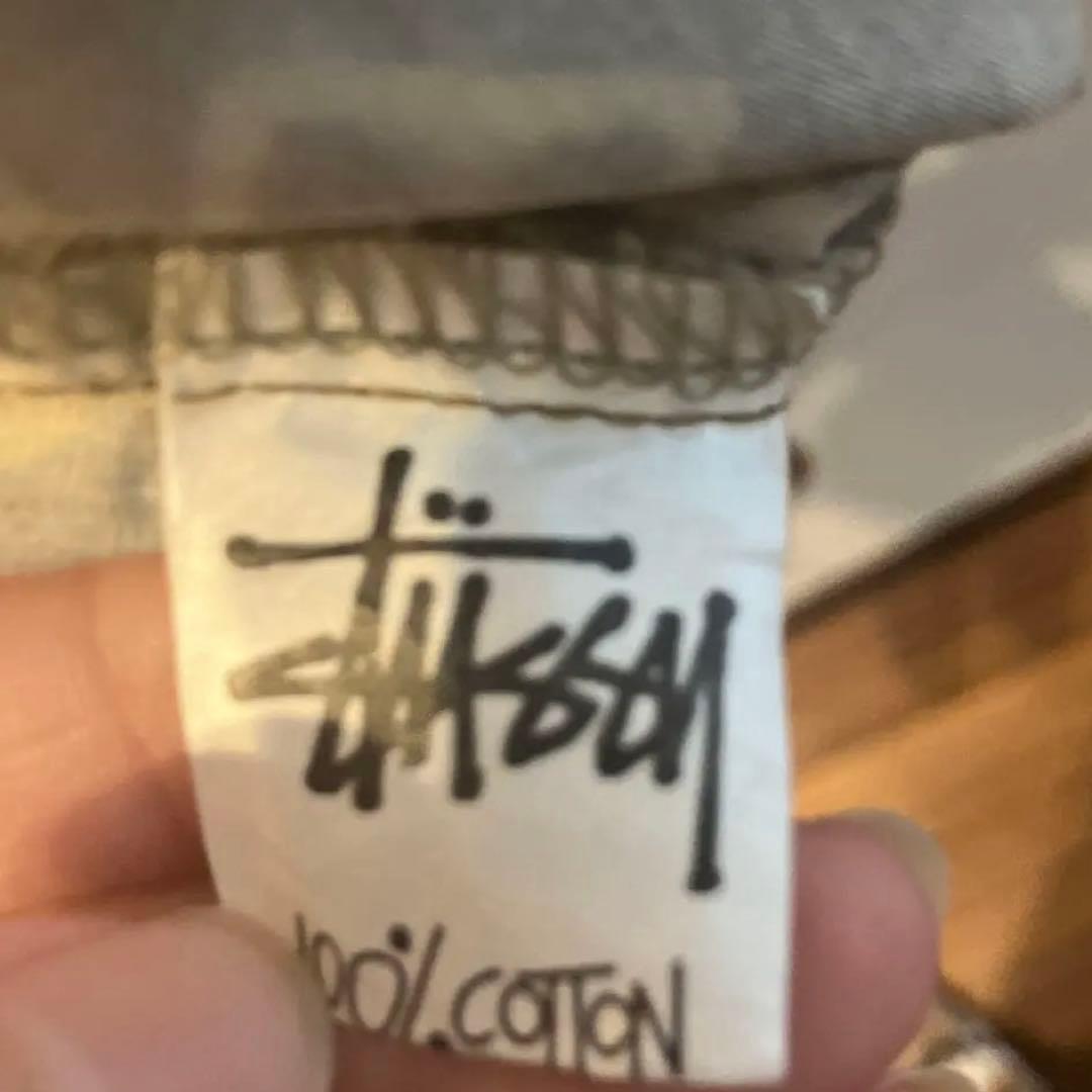 Stussy ロゴパターン 長袖シャツ L