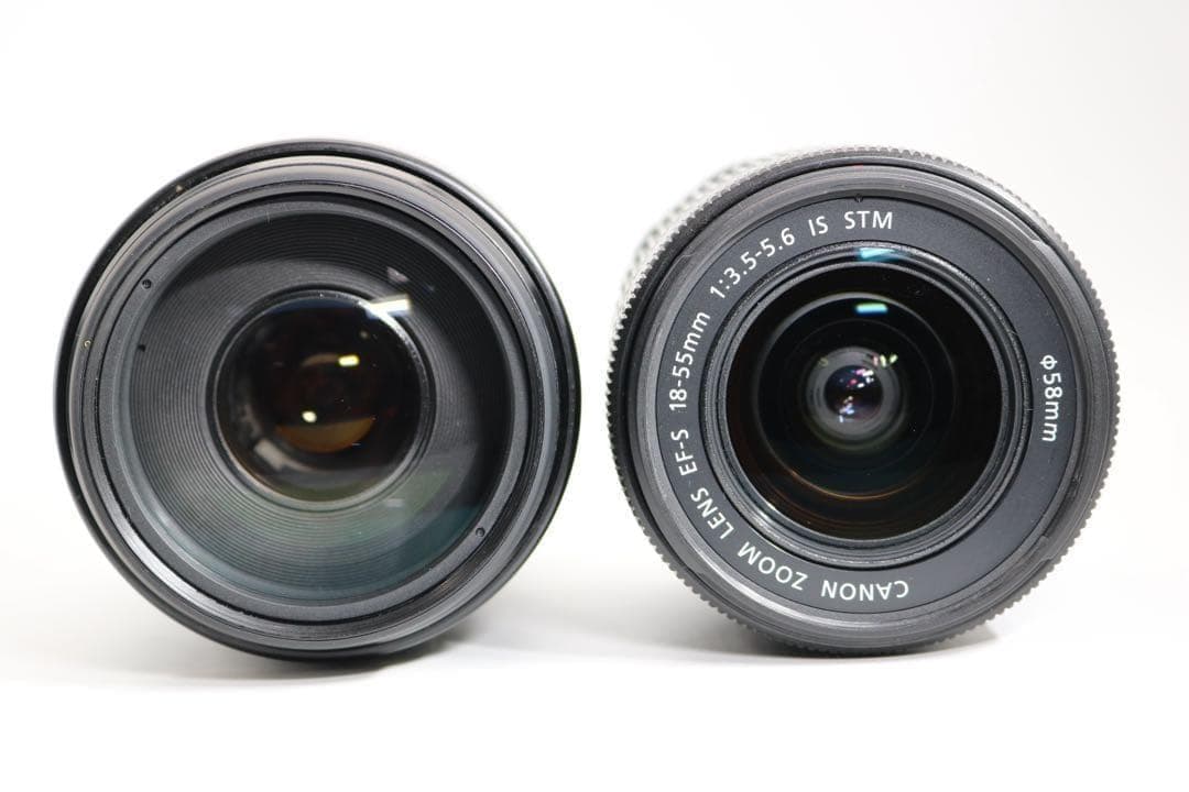 美品 【Canon EOS Kiss X7i ダブルレンズセット】 安心保証あり