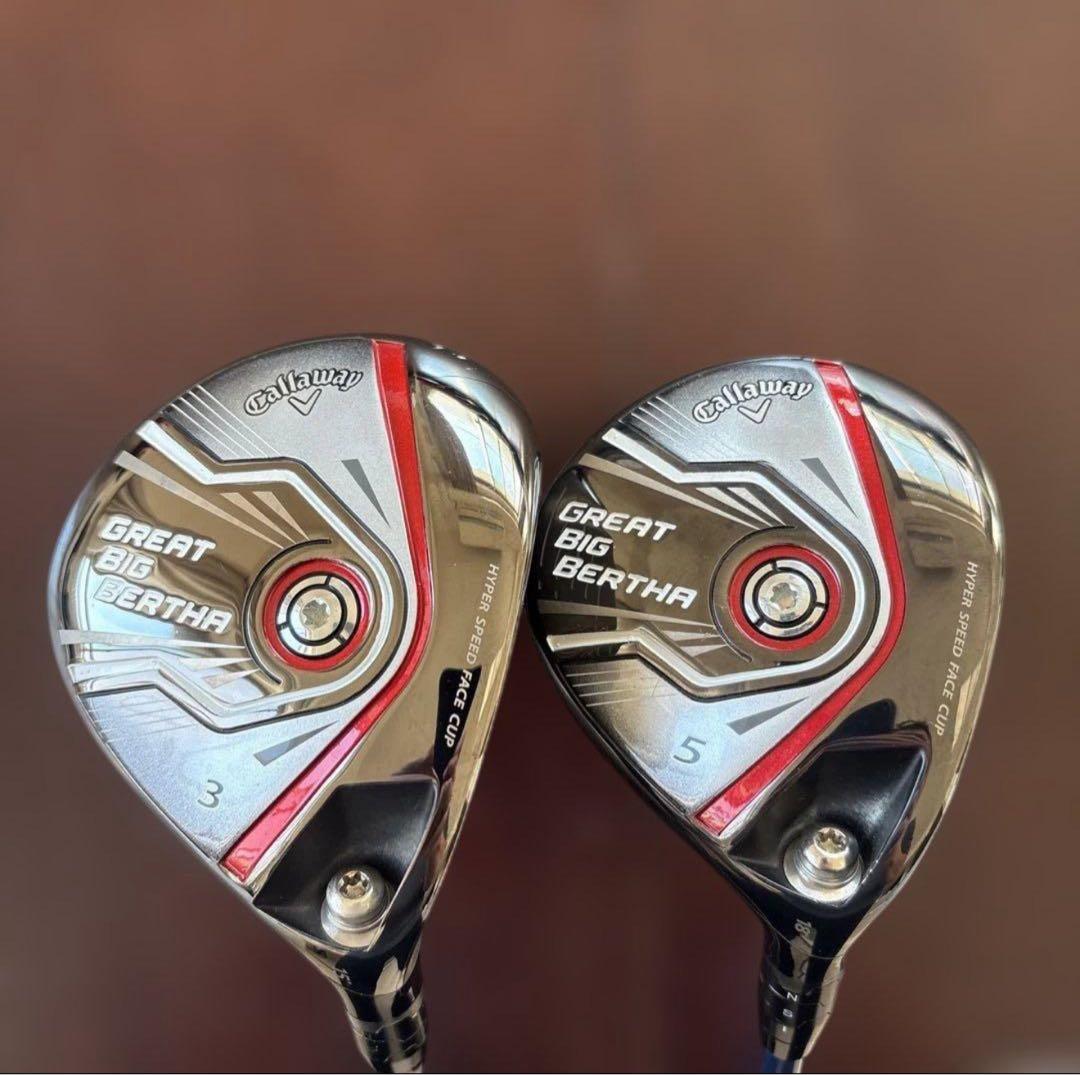 カ*ヲ様 キャロウェイグレートビッグバーサ3w•5w 2本セット
