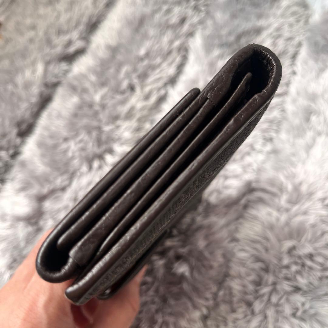 良品✨GUCCI コンチネンタル　長財布　GGキャンバス ダークブラウン