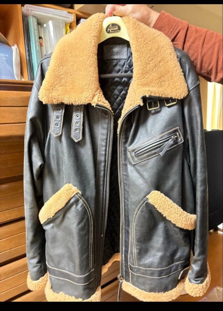 ばっさー　Diesel Leather Cie ブラックレザージャケット