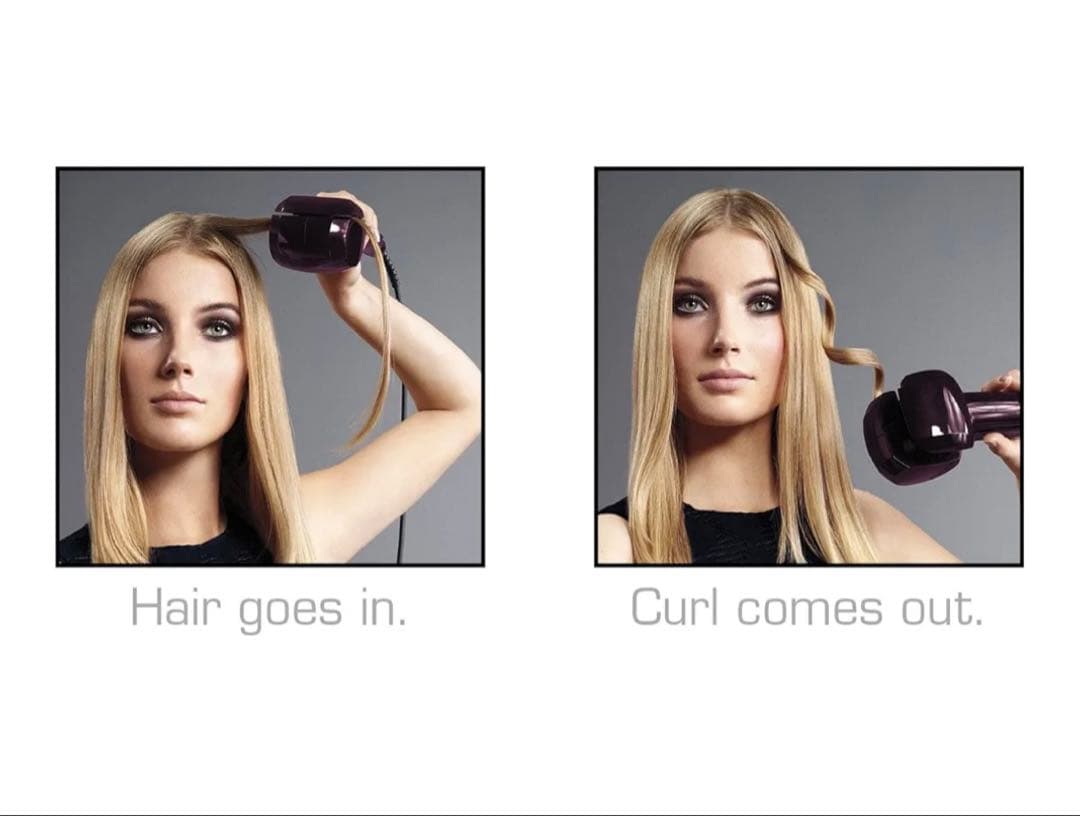 【新品特価70%OFF】電動オートカールアイロン！BaBylissミラカールプロ