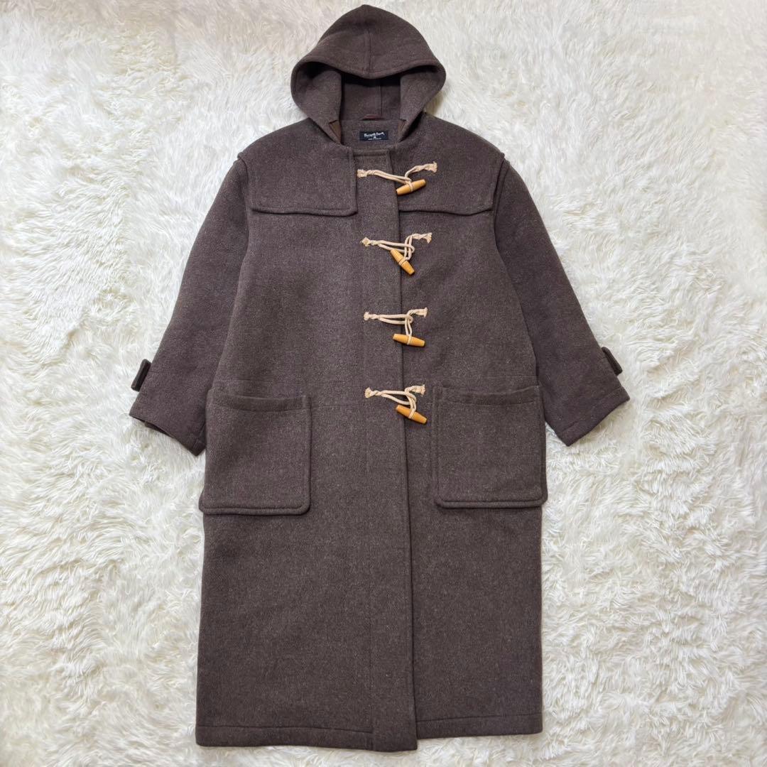 英国製 マーガレットハウエル ダッフルコート ビックシルエット 厚手 ウール