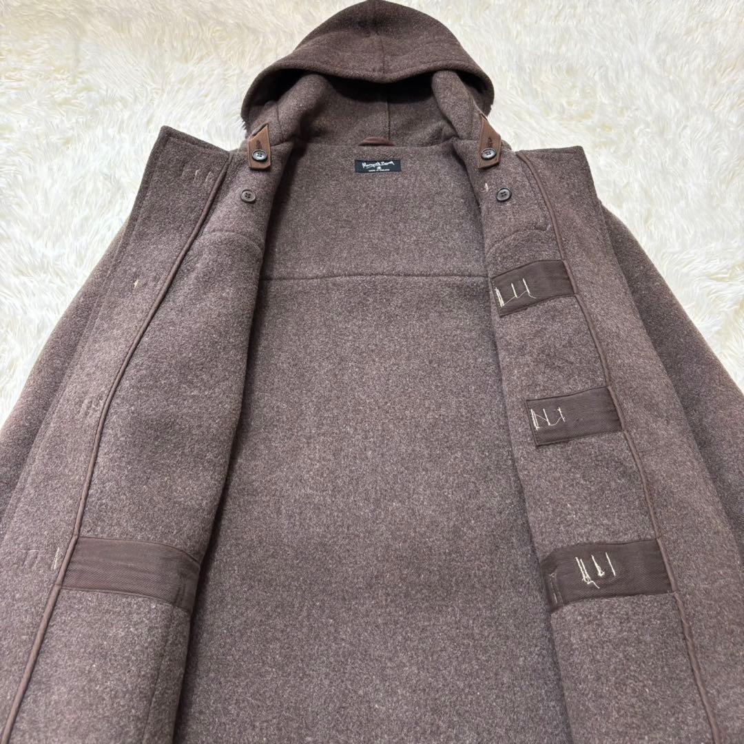 英国製 マーガレットハウエル ダッフルコート ビックシルエット 厚手 ウール