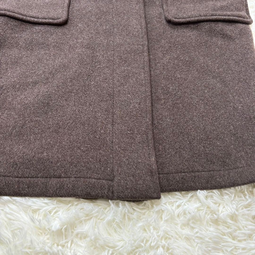 英国製 マーガレットハウエル ダッフルコート ビックシルエット 厚手 ウール