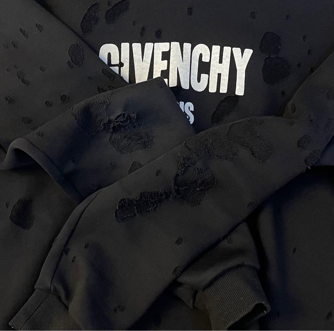 GIVENCHY (ジバンシー) デストロイ パーカー フーディー