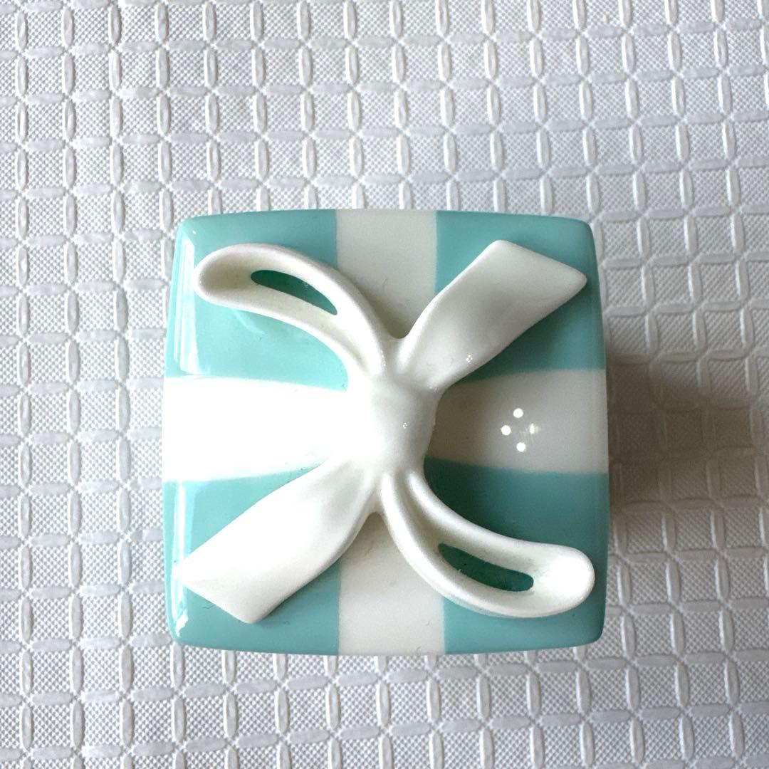 Tiffanyティファニー ショッパー型・ブルーボックス型小物入れ2点セット