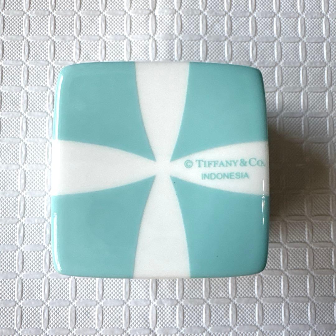 Tiffanyティファニー ショッパー型・ブルーボックス型小物入れ2点セット