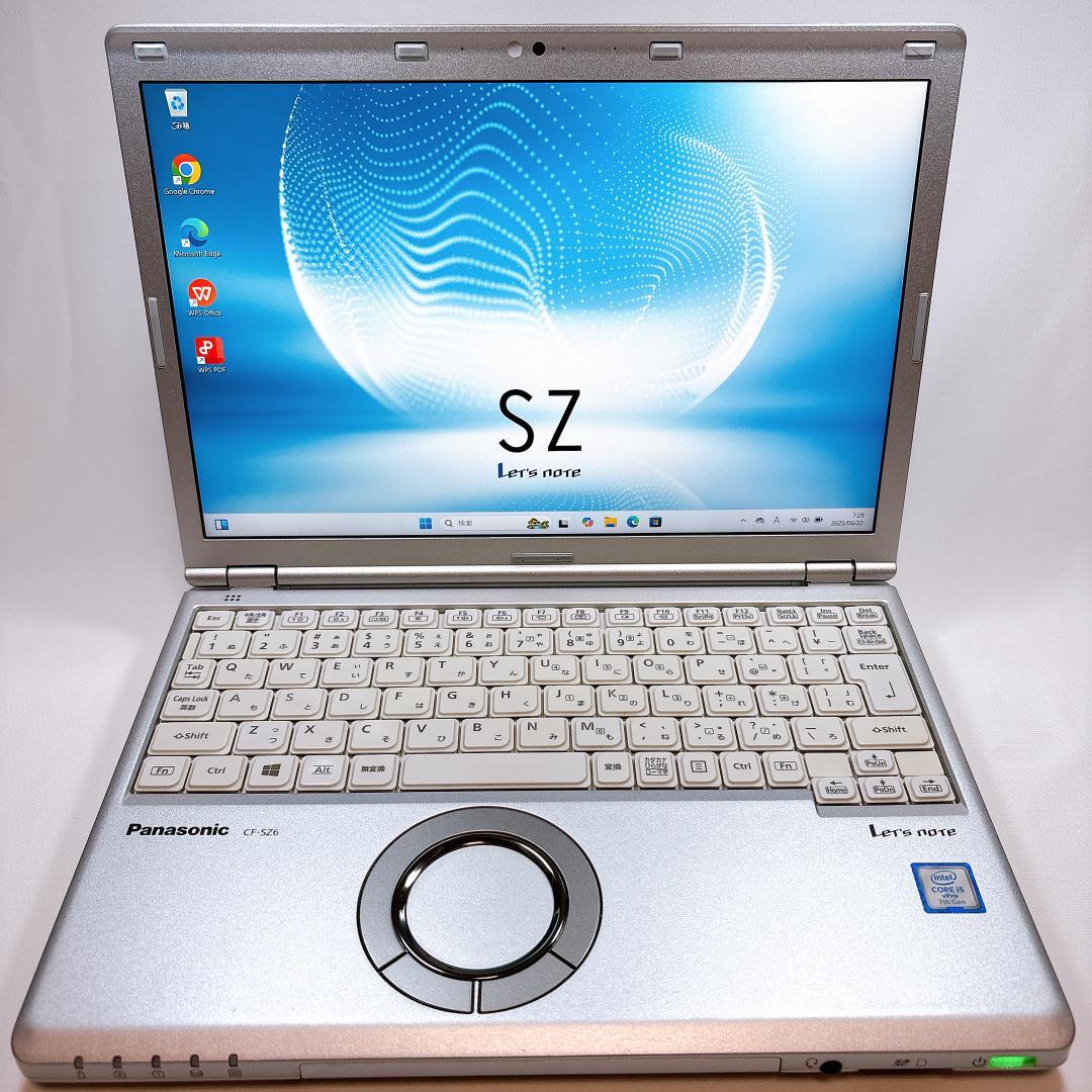 ★超軽量＆高耐久★ レッツノート CF-SZ6 i5 8GB SSD_756