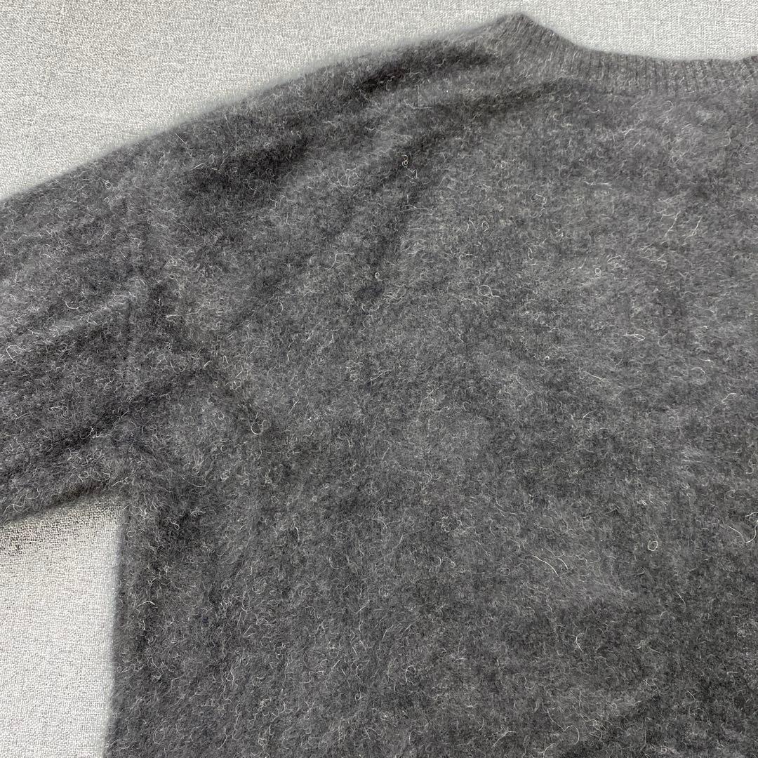 N451◯ IENA イエナ プルオーバー ラクーンニット ブラック