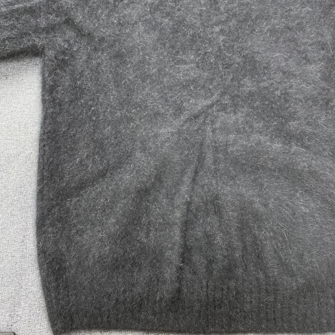 N451◯ IENA イエナ プルオーバー ラクーンニット ブラック