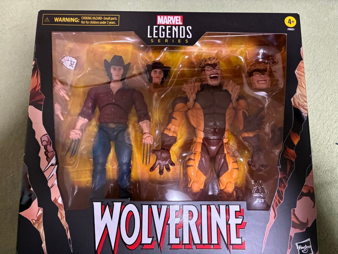 マーベルレジェンド　ローガン vs セイバートゥース　2パック　ウルヴァリン