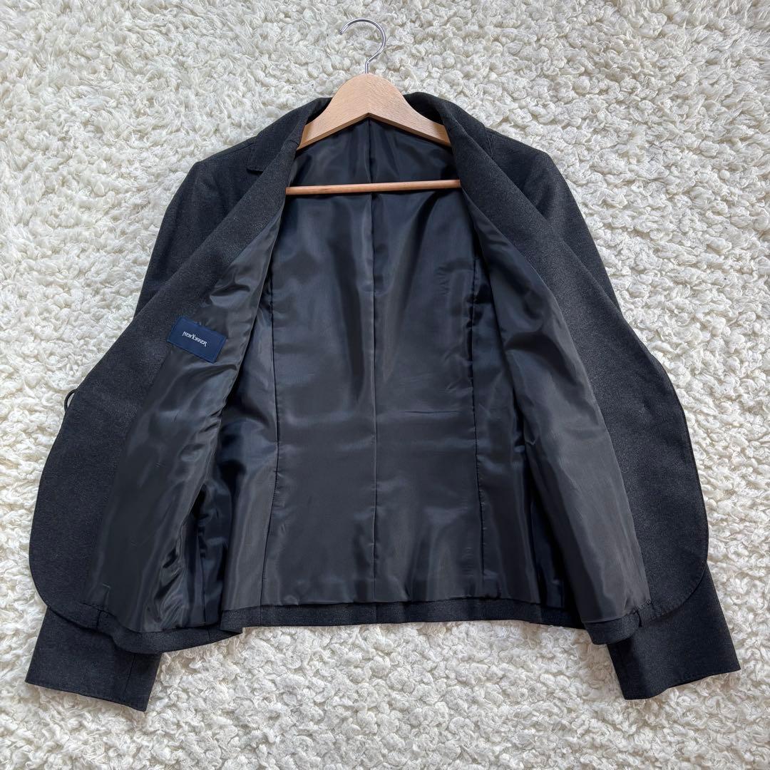 未使用 NEW YORKER スーツ 3点セット 1B グレー サイズ11