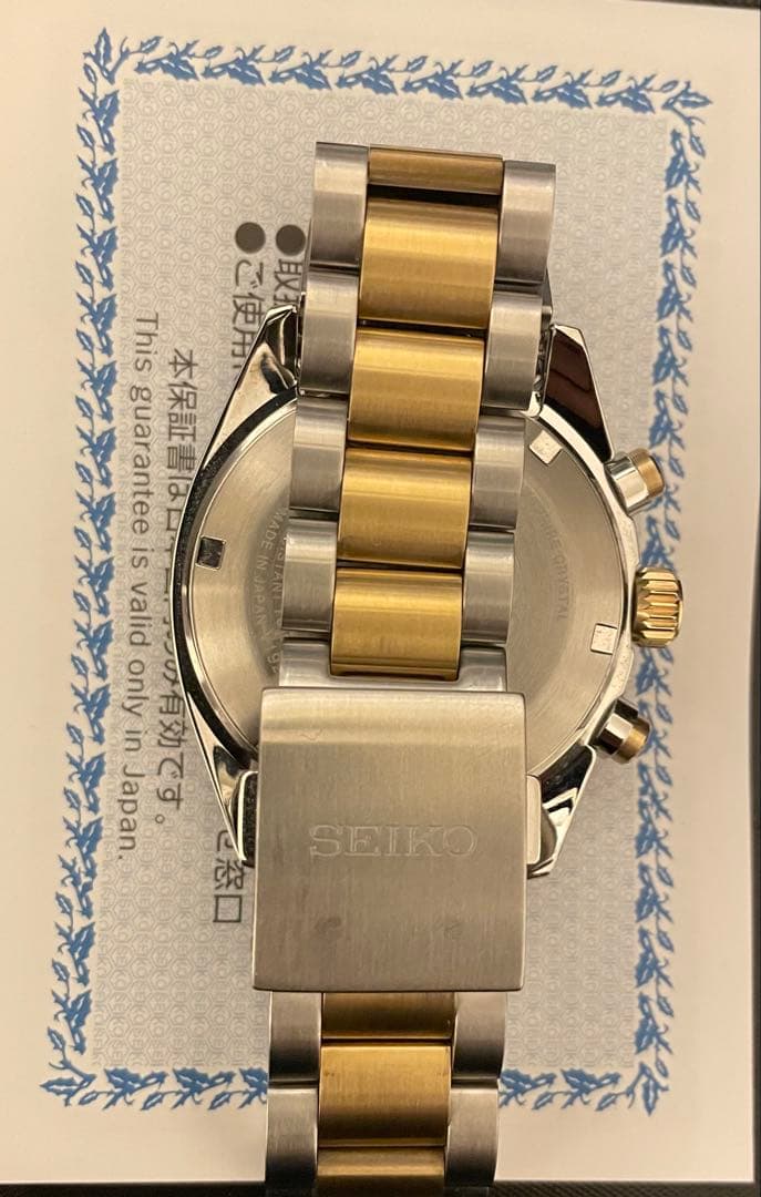 SEIKO PROSPEX ×BEAMS別注スピードタイマーソーラークロノグラフ