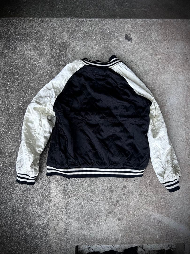 本日限定！L別珍スカジャンスーベニアジャケット両面アダムパテック