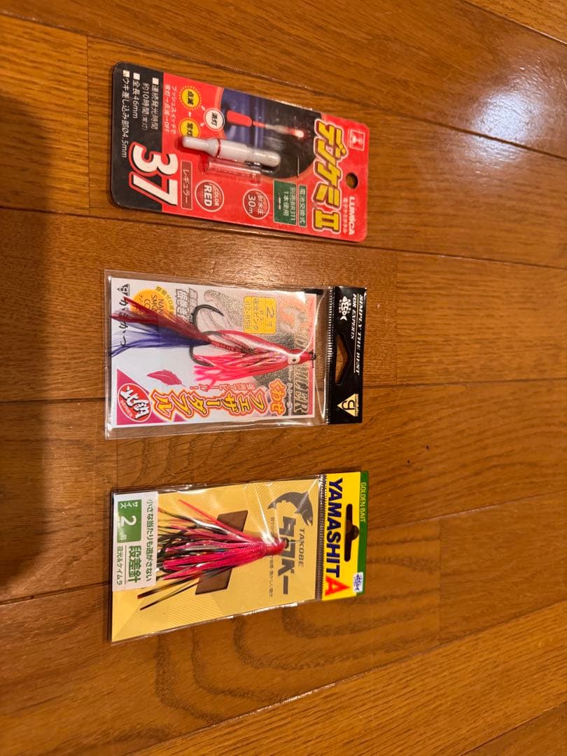 スプーンルアーセットと釣り用具