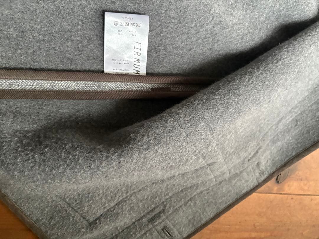 firmum フィルマム　FR1603VT ウールツイードベスト　ライナーベスト