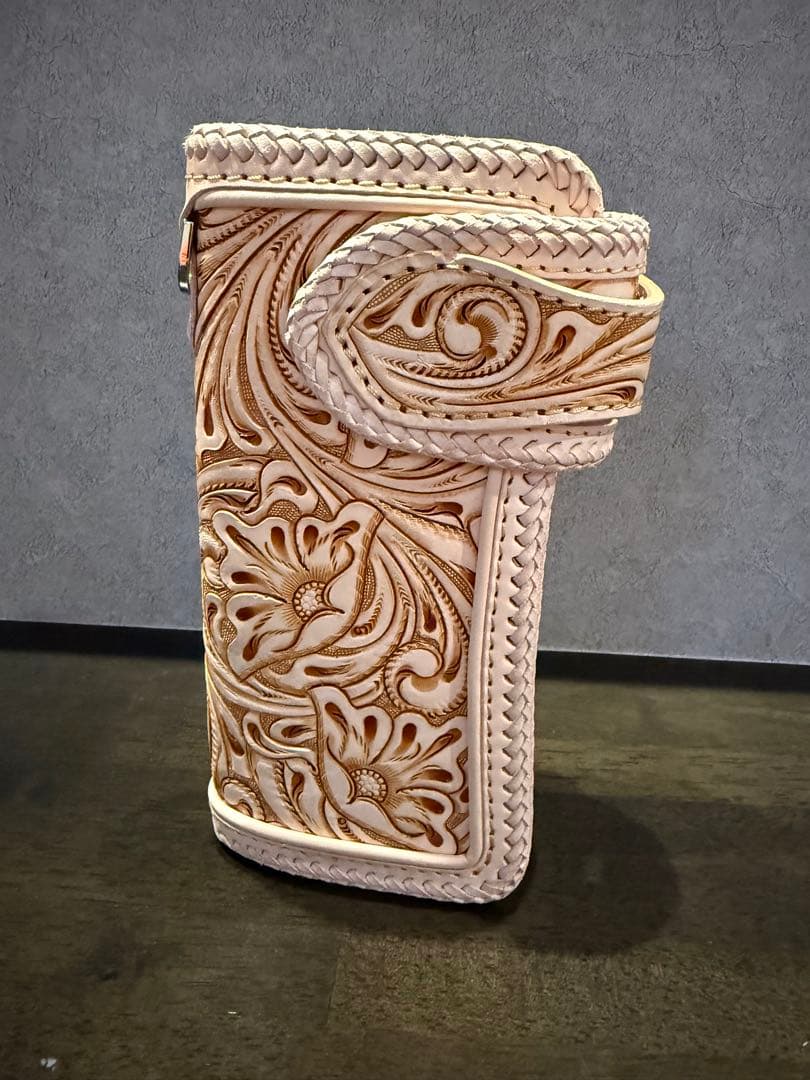 【MAMA KIN’】　ママキン　カービングウォレット