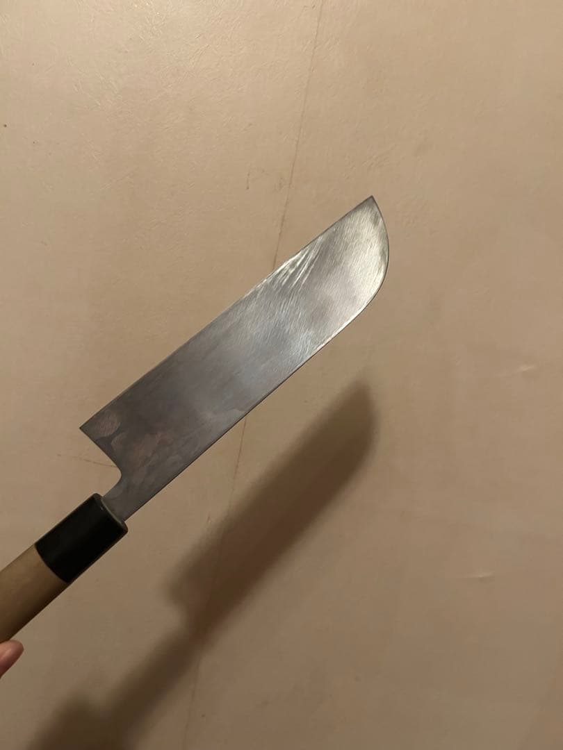 有次 特製 薄刃包丁 7寸使用期間4ヶ月 大幅値下げ