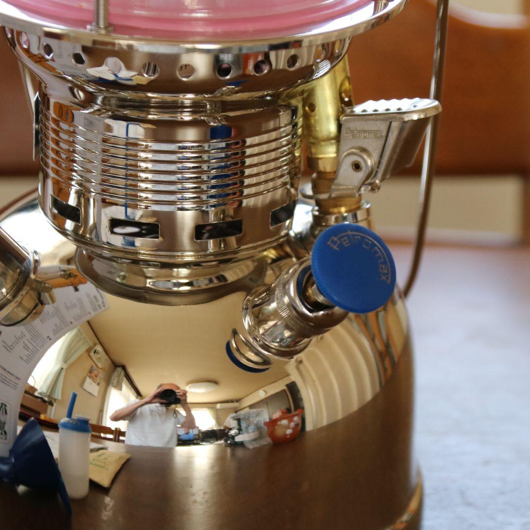 新品未使用　ペトロマックスHK500　灯油ランタン　カラー：ニッケル　正常機能品