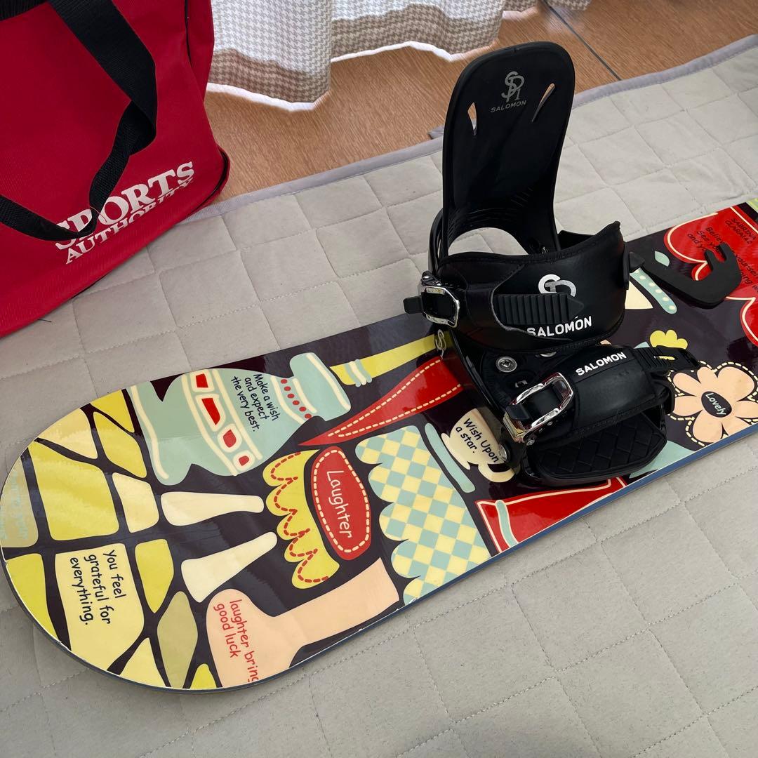 SABRINA スノーボード　サロモン　ビンディング　ブーツ　セット