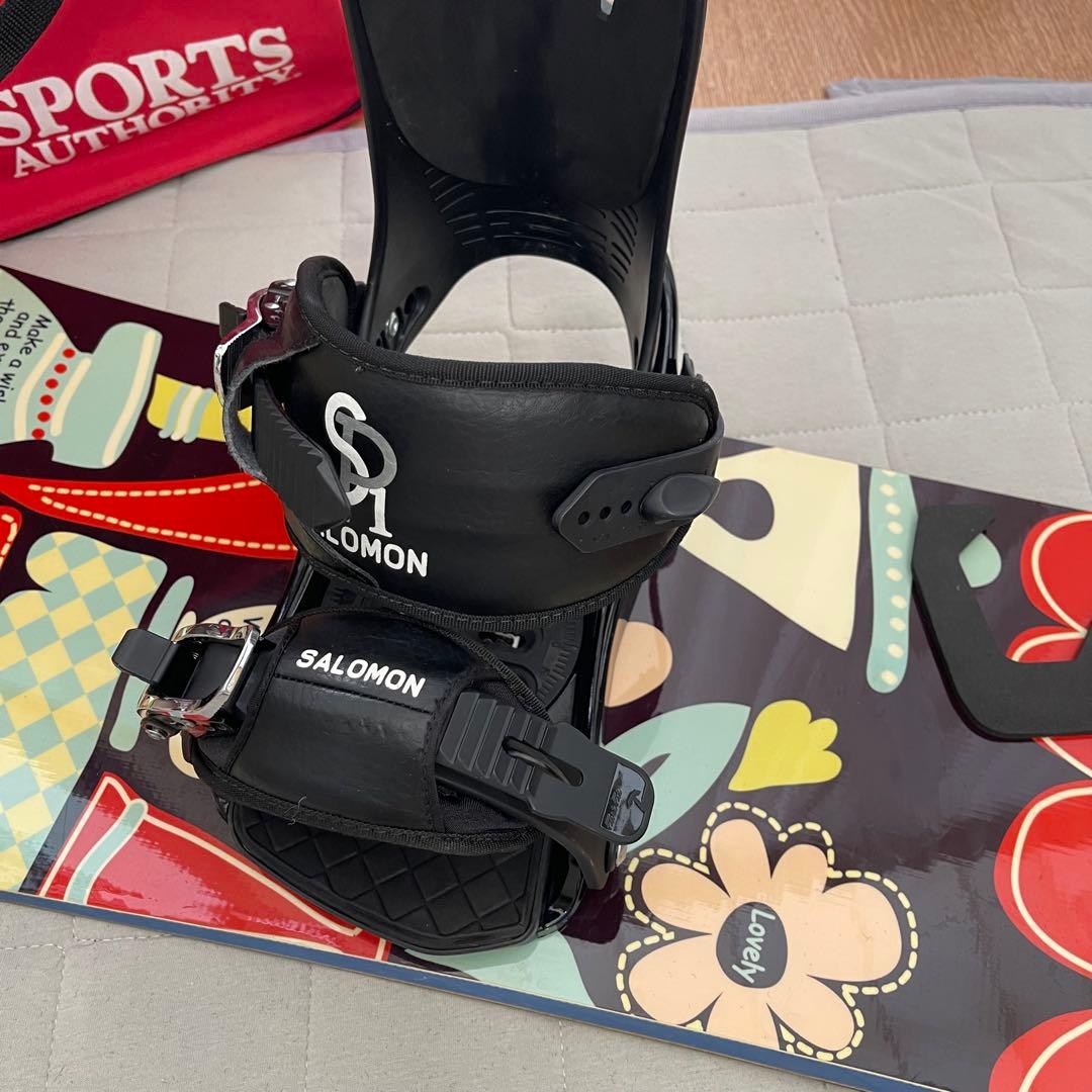 SABRINA スノーボード　サロモン　ビンディング　ブーツ　セット
