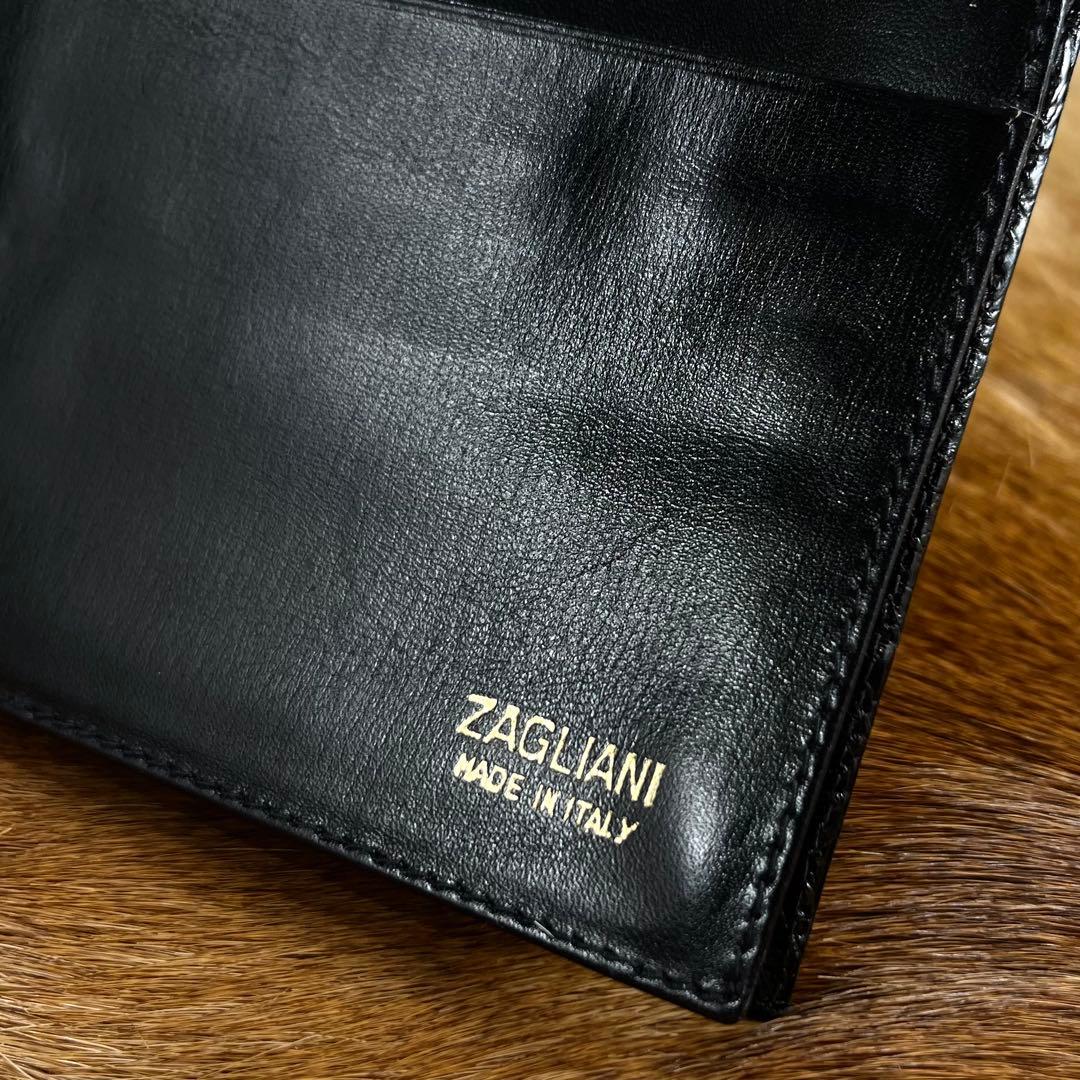 新品同様 定15万 ザリアーニ 最高峰 クロコダイル ポロサス 長財布 札入れ