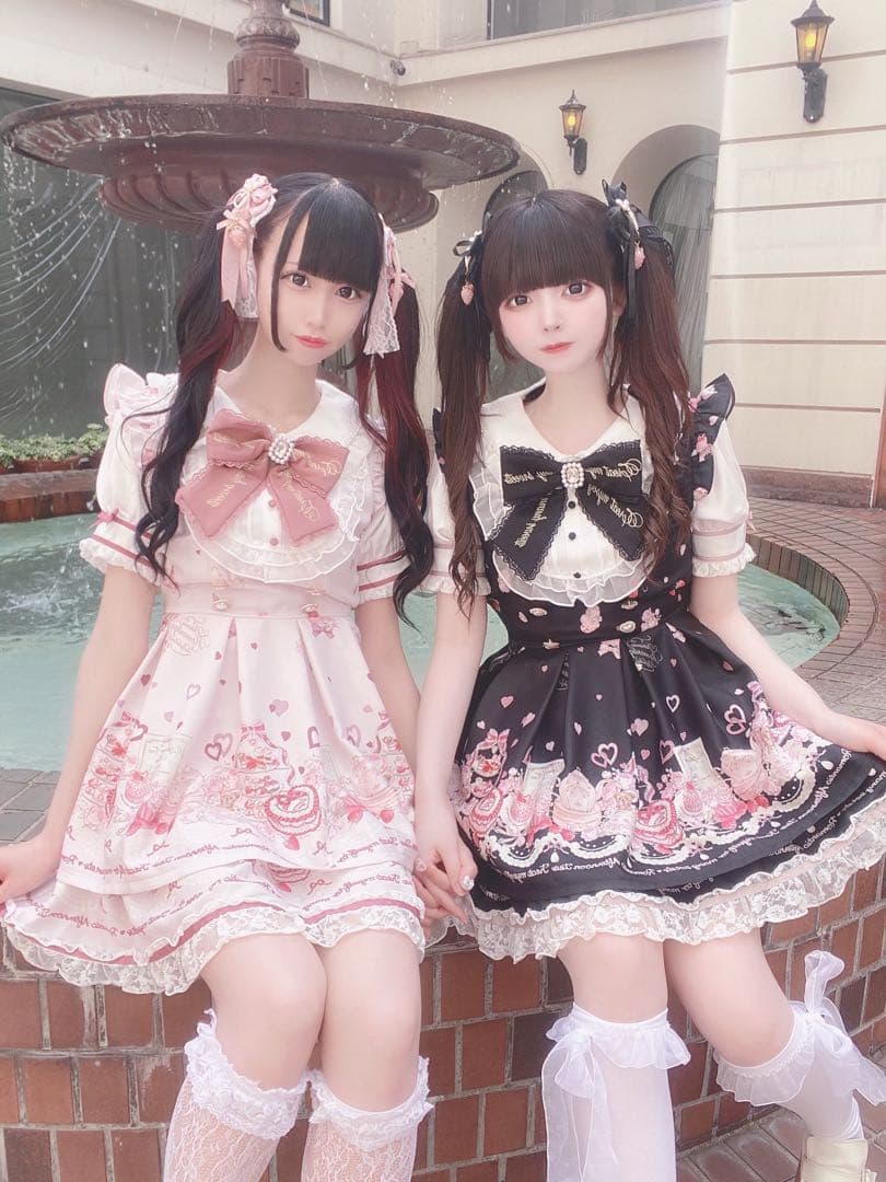 LIZ LISA Many Hearts Afternoontea柄セットアップ