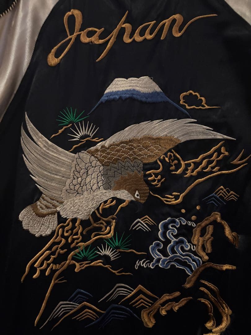 美品　HOUSTON スカジャン