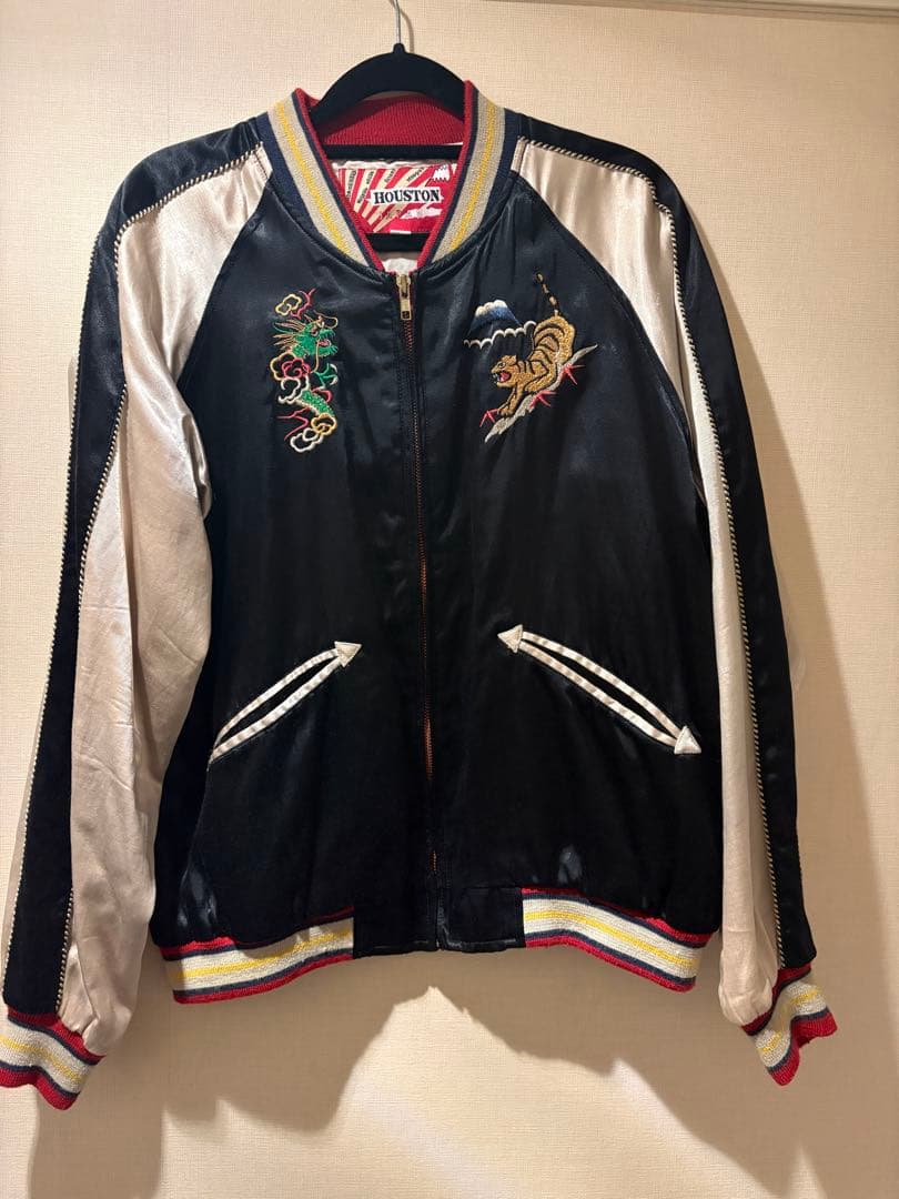 美品　HOUSTON スカジャン