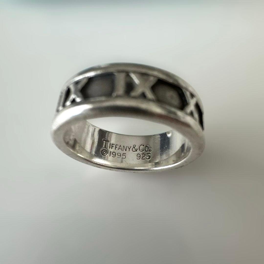 ティファニー Tiffany & Co. アトラスリング ロゴ入りリング