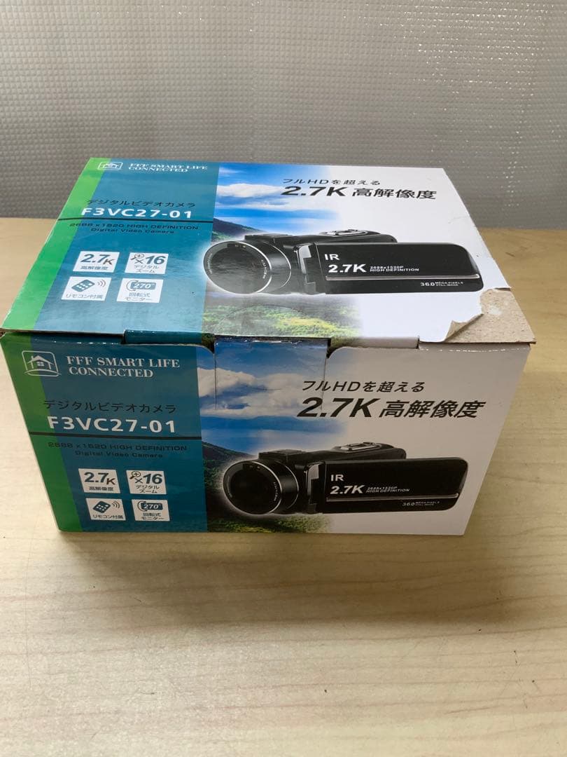 新品未使用箱不良　フィールドスリー　デジタルビデオカメラ F3VC27-01