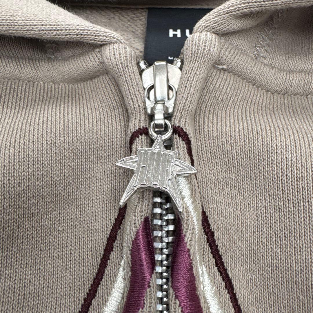 HUF 星 スター 刺繍 スウェット セットアップ L